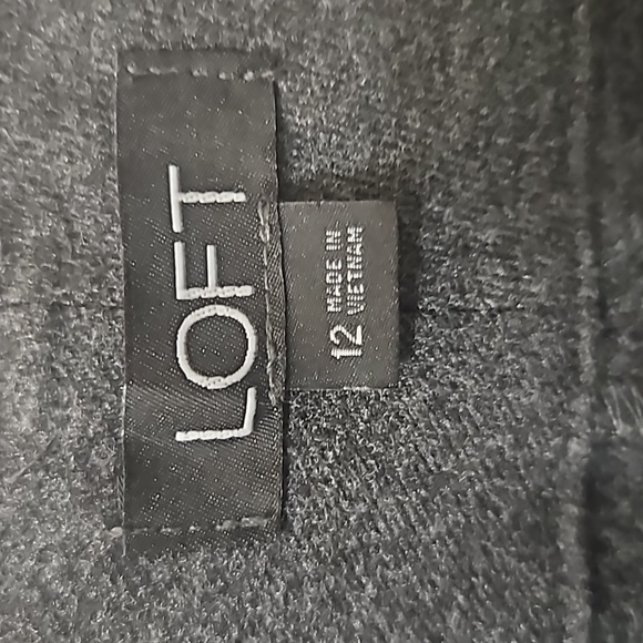 Loft Women's Dark Gray Business Trousers Size 12 - Picture 8 of 13